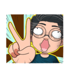 爆笑オジサンズ（個別スタンプ：17）
