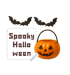 書き込める♥ハロウィンパーティーフレーム（個別スタンプ：12）