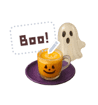 書き込める♥ハロウィンパーティーフレーム（個別スタンプ：15）
