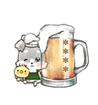 【名前が入る】愛犬♡シュナウザー★ご挨拶（個別スタンプ：18）
