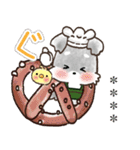 【名前が入る】愛犬♡シュナウザー★ご挨拶（個別スタンプ：22）