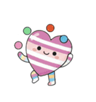 ゆめかわいいハートたち カラフル（個別スタンプ：19）