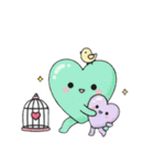 ゆめかわいいハートたち カラフル（個別スタンプ：35）