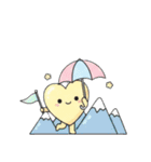 ゆめかわいいハートたち カラフル（個別スタンプ：38）