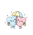 ゆめかわいいハートたち カラフル（個別スタンプ：39）