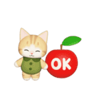 秋冬☆動くもっちり猫のスタンプ（個別スタンプ：9）