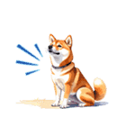 とりあえず返信する柴犬【文字無し】（個別スタンプ：5）