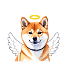 とりあえず返信する柴犬【文字無し】（個別スタンプ：6）
