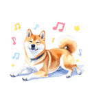 とりあえず返信する柴犬【文字無し】（個別スタンプ：29）