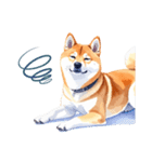 とりあえず返信する柴犬【文字無し】（個別スタンプ：39）