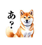 とりあえず返信する柴犬【文字少なめ】（個別スタンプ：6）