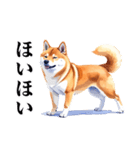 とりあえず返信する柴犬【文字少なめ】（個別スタンプ：32）