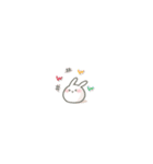 めっちゃちっちゃい♡もちうさスタンプ（個別スタンプ：34）