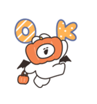 ハロウィンのうさちゃん（個別スタンプ：17）