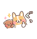 まるまるコーギー 褒めあいたい！（個別スタンプ：2）
