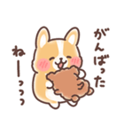 まるまるコーギー 褒めあいたい！（個別スタンプ：10）