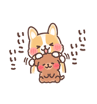 まるまるコーギー 褒めあいたい！（個別スタンプ：15）