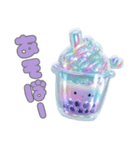 ぷっくりシール風ゆめかわスタンプ（個別スタンプ：12）