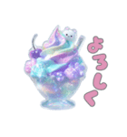 ぷっくりシール風ゆめかわスタンプ（個別スタンプ：13）
