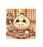 肉汁たっぷり！ショウロンポー・カンフー（個別スタンプ：28）