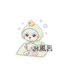 赤ちゃんトイプードル（グレー、シルバー）（個別スタンプ：6）