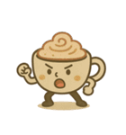感情豊かなコーヒーカップ 1（個別スタンプ：13）
