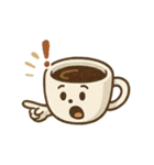 感情豊かなコーヒーカップ 1（個別スタンプ：15）