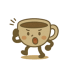 感情豊かなコーヒーカップ 1（個別スタンプ：18）