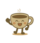 感情豊かなコーヒーカップ 1（個別スタンプ：19）
