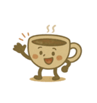 感情豊かなコーヒーカップ 1（個別スタンプ：21）