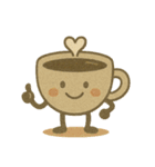 感情豊かなコーヒーカップ 1（個別スタンプ：26）