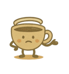 感情豊かなコーヒーカップ 1（個別スタンプ：27）