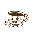 感情豊かなコーヒーカップ 1（個別スタンプ：30）