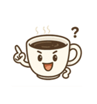 感情豊かなコーヒーカップ 1（個別スタンプ：31）