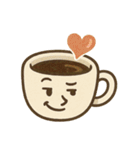 感情豊かなコーヒーカップ 1（個別スタンプ：32）