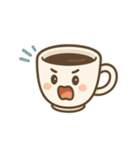 感情豊かなコーヒーカップ 1（個別スタンプ：33）