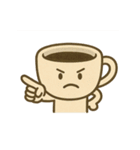 感情豊かなコーヒーカップ 1（個別スタンプ：38）