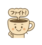 感情豊かなコーヒーカップ 1（個別スタンプ：40）