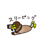 日本の絶滅危惧種シリーズ「サシヴァ」（個別スタンプ：39）