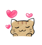 丁寧！白へそ猫（個別スタンプ：20）