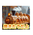 ハロウィンパン列車（個別スタンプ：3）