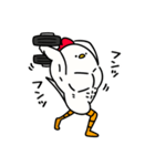 筋トレ大好きトリマッチョ5（個別スタンプ：18）