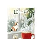 猫とカフェと日常---Cat and Café---（個別スタンプ：1）
