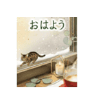 猫とカフェと日常---Cat and Café---（個別スタンプ：19）