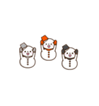 動く★雪だるまスタンプ5【超ちいさい】（個別スタンプ：11）