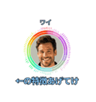⚫架空のショート動画の外国人で日常会話3（個別スタンプ：5）