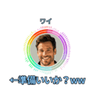 ⚫架空のショート動画の外国人で日常会話3（個別スタンプ：7）
