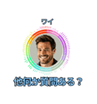 ⚫架空のショート動画の外国人で日常会話3（個別スタンプ：14）