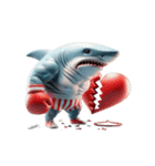 ボクシングサメの日常メルトダウンショー,（個別スタンプ：25）