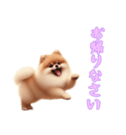[お帰りなさい専用]ポメラニアン（個別スタンプ：14）